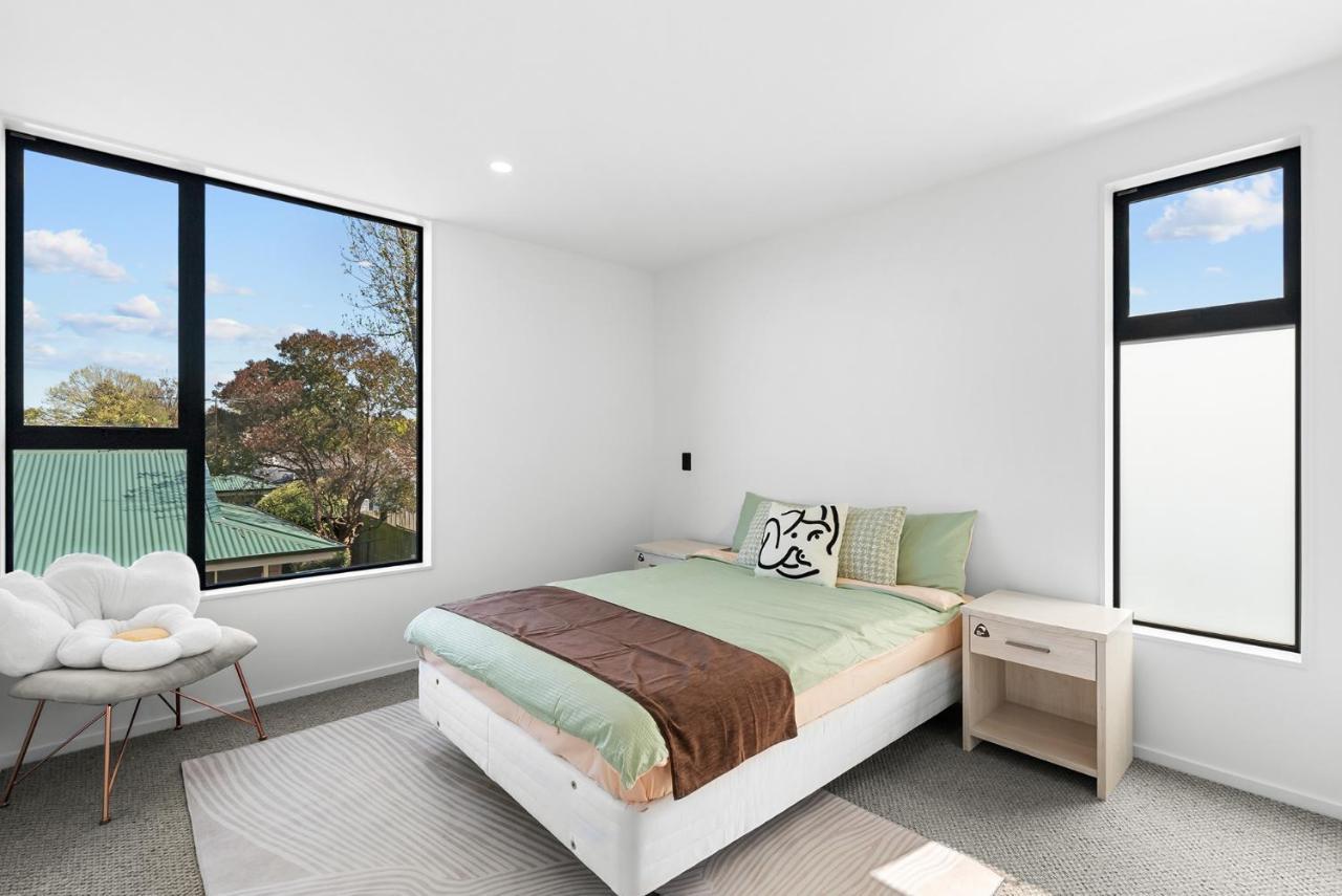 Modern Luxury Suite Near Cbd 3Bed 2Bath Christchurch Kültér fotó